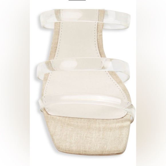 Sanctuary clear strap wedge sandal - Picture 4 of 6